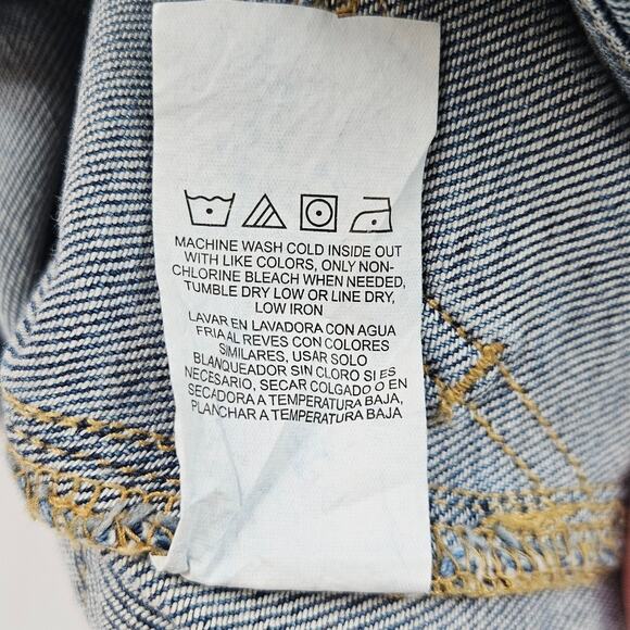 Rock & Republic Jeans Size 6 Blue Denim RX Fever Pull Up Light Wash Straight Leg - Picture 9 of 11